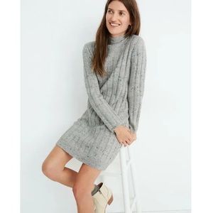 Madewell Speckled Sweater Dress